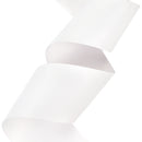 3" Textured Grosgrain Ribbon | White (029) | 50 Yard Roll
