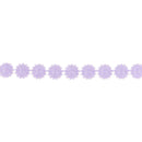 3/4" Ultra Sonic Trim | Daisy Flower Lavender | 10 Yard Roll