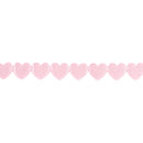 3/4" Ultra Sonic Trim | Side By Side Hearts Pink | 10 Yard Roll