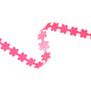 3/4" Ultra Sonic Trim | Flower Pink | 10 Yard Roll