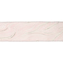 2 1/2" Wired Woven Agate Ribbon | Pink/Silver | 10 Yard Roll