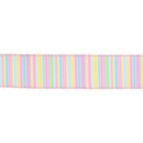 1 1/2" Wired Ribbon | Pastel Horizontal Stripe | 10 Yard Roll