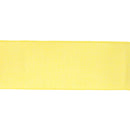 2 1/2 Wired Ribbon | Yellow Linen | 10 Yard Roll