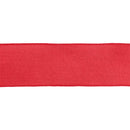 2 1/2 Wired Ribbon | Dark Red Linen | 10 Yard Roll
