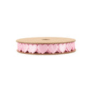 3/4" Ultra Sonic Trim | Side By Side Hearts Pink | 10 Yard Roll