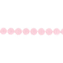 3/4" Ultra Sonic Trim | Daisy Flower Pastel Pink | 10 Yard Roll