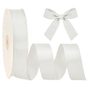 1 1/2" Textured Grosgrain Ribbon | Shell Grey (007) | 50 Yard Roll