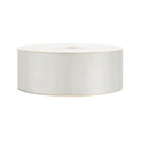 2 1/4" Textured Grosgrain Ribbon | Shell Grey (007) | 50 Yard Roll