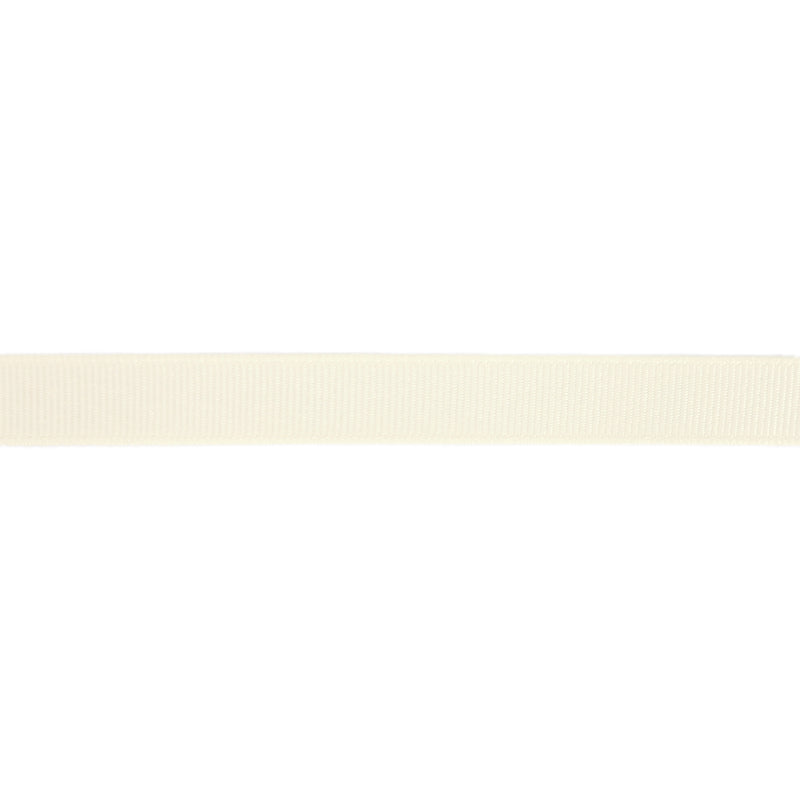 5/8" Textured Grosgrain Ribbon | Antique White (028) | 100 Yard Roll