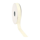7/8" Textured Grosgrain Ribbon | Antique White (028) | 100 Yard Roll