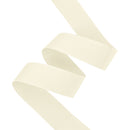7/8" Textured Grosgrain Ribbon | Antique White (028) | 100 Yard Roll