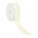 1 1/2" Textured Grosgrain Ribbon | Antique White (028) | 50 Yard Roll