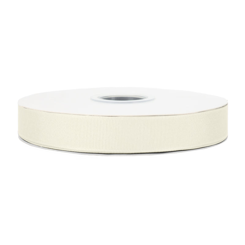 1 1/2" Textured Grosgrain Ribbon | Antique White (028) | 50 Yard Roll