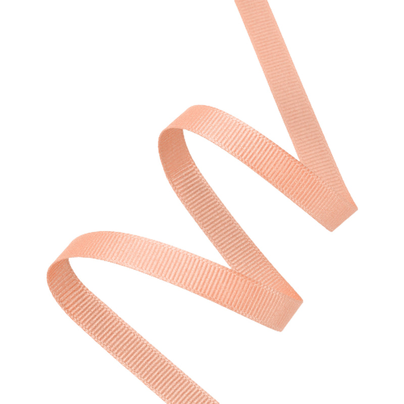 3/8" Textured Grosgrain Ribbon | Peach (720) | 100 Yard Roll