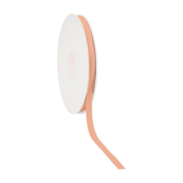 3/8" Textured Grosgrain Ribbon | Peach (720) | 100 Yard Roll