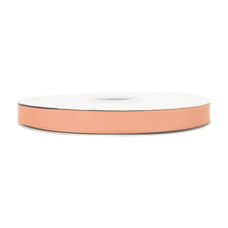 5/8" Textured Grosgrain Ribbon | Peach (720) | 100 Yard Roll