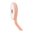 7/8" Textured Grosgrain Ribbon | Peach (720) | 100 Yard Roll