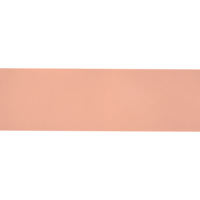 2 1/4" Textured Grosgrain Ribbon | Peach (720) | 50 Yard Roll
