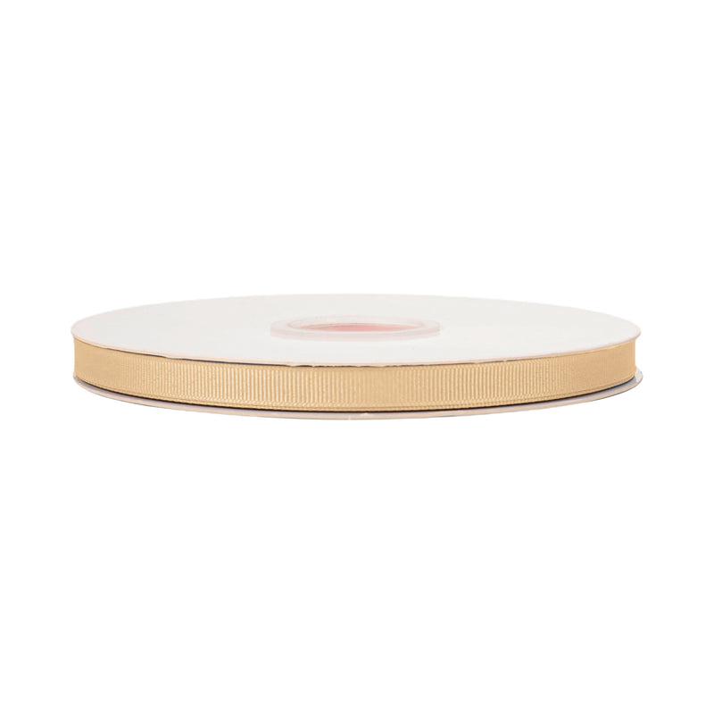 3/8" Textured Grosgrain Ribbon | Raw Silk (826) | 100 Yard Roll