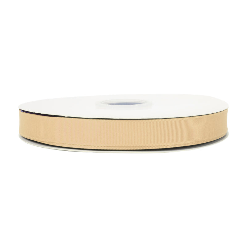 7/8" Textured Grosgrain Ribbon | Raw Silk (826) | 100 Yard Roll