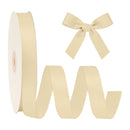 7/8" Textured Grosgrain Ribbon | Raw Silk (826) | 100 Yard Roll