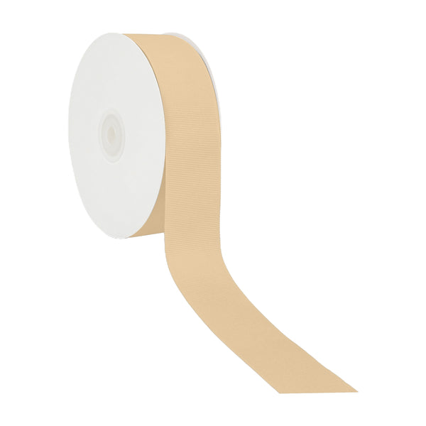 1 1/2" Textured Grosgrain Ribbon | Raw Silk (826) | 50 Yard Roll