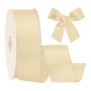 2 1/4" Textured Grosgrain Ribbon | Raw Silk (826) | 50 Yard Roll