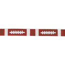 5/8" Printed Grosgrain Ribbon | Football Laces | 25 Yard Roll