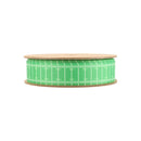 7/8" Printed Grosgrain Ribbon | Football Field on Green | 25 Yard Roll