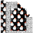 24" x 417' Reversible Holiday Wrapping Paper Half Ream | "From Santa/Merry Christmas"