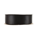 1 1/2" Double Face Satin Ribbon | Black (030) | 50 Yard Roll