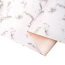 24" x 417' Wrapping Paper Half Ream | White Marble