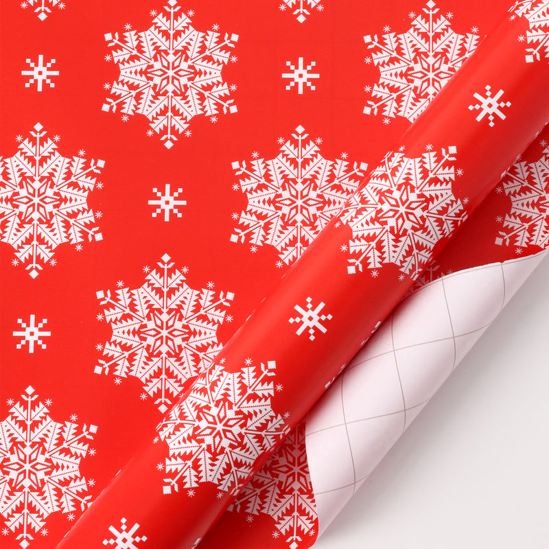 30" x 10' Wrapping Paper Bundle (4-pack) | Gnome Pink