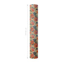 24" x 417' Wrapping Paper Half Ream | Kraft Pink Floral