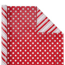 30" x 10' Holiday Reversible Wrapping Paper Bundle (4-pack) | Merry Santa Ho Ho
