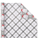 30" x 10' Holiday Reversible Wrapping Paper Bundle (4-pack) | Merry Santa Ho Ho