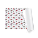 24" x 417' Holiday Wrapping Paper Half Ream | Holiday Cardinal Floral