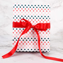 24" x 417' Wrapping Paper Half Ream | Polka Dot Multi