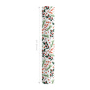 24" x 417' Holiday Reversible Wrapping Paper Half Ream | Greens and Berries/Red and White Stripe