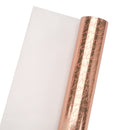 24" x 417' Wrapping Paper Half Ream | Metallic Love Print