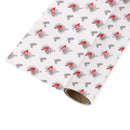 24" x 417' Holiday Wrapping Paper Half Ream | Holiday Cardinal Floral