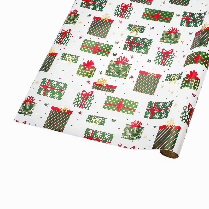 30" x 10' Holiday Wrapping Paper | Christmas Presents