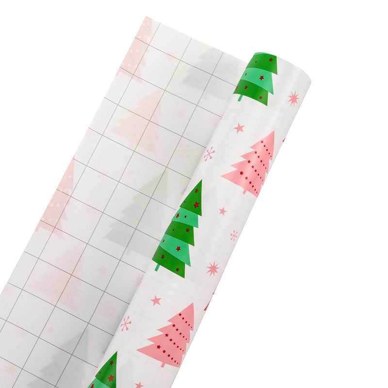 30" x 10' Holiday Wrapping Paper | Holiday Trees