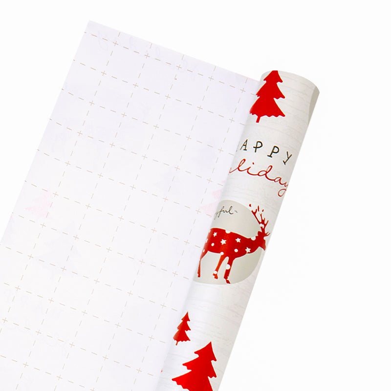30" x 10' Holiday Wrapping Paper | Old Fashioned Stag
