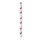 30" x 10' Holiday Wrapping Paper | Buffalo Plaid Stag