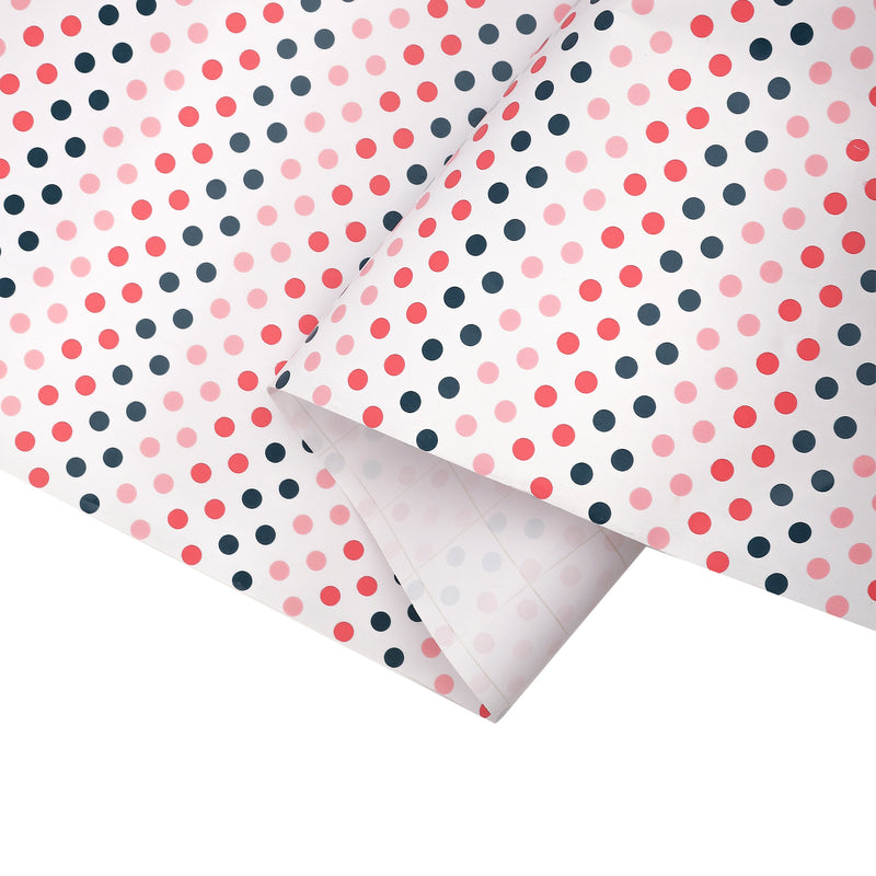 30" x 10' Wrapping Paper | Polka Dot Multi
