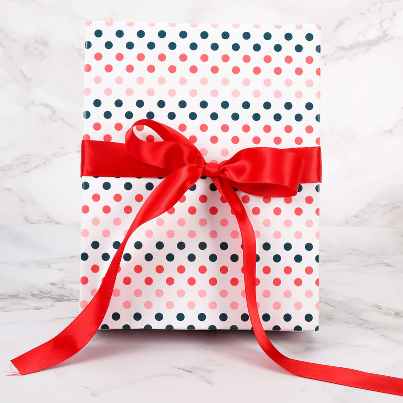 30" x 10' Wrapping Paper | Polka Dot Multi