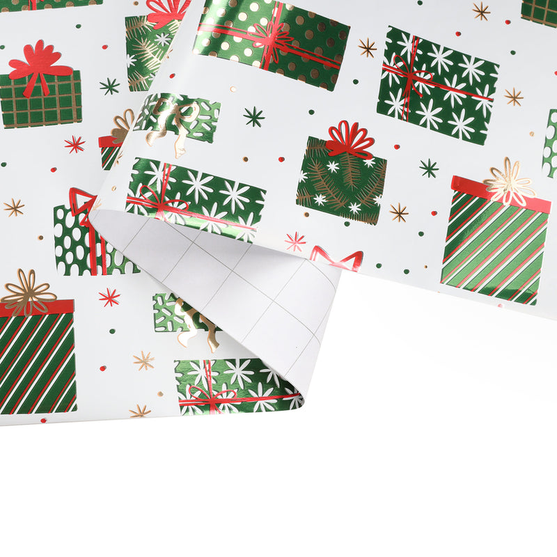 30" x 10' Holiday Wrapping Paper | Christmas Presents
