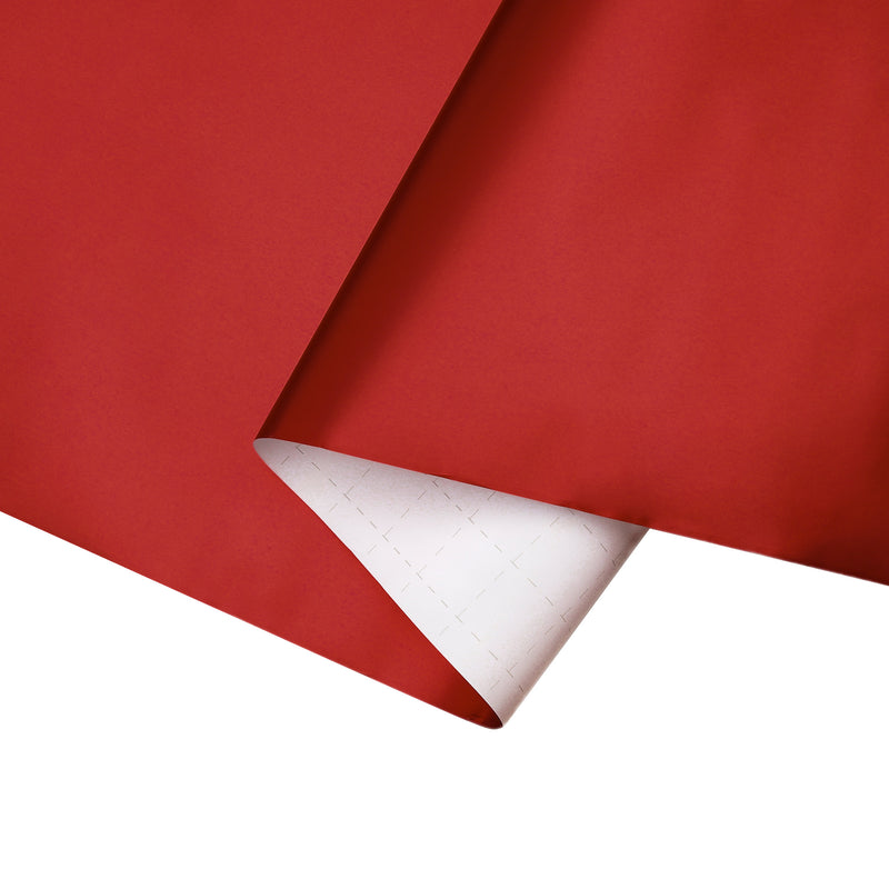 30" x 10' Holiday Wrapping Paper | Metallic Red