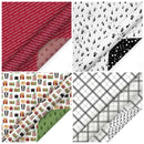 30" x 10' Holiday Reversible Wrapping Paper Bundle (4-pack) | Pretty as a Package